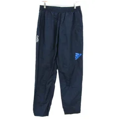 アディダス パンツ ボトムス ウィンドブレーカー スポーツウエア 大きいサイズ メンズ Oサイズ ネイビー adidas 【中古】
