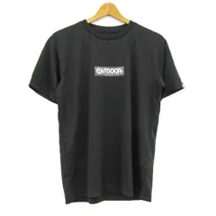 アウトドア 半袖Ｔシャツ トップス ロゴT アウトドアウエア 未使用品 メンズ Mサイズ ブラック OUTDOOR