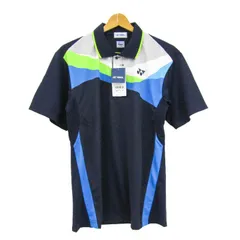 ヨネックス ポロシャツ トップス 半袖 ベリークール スポーツウエア 未使用品 メンズ Lサイズ ネイビー YONEX