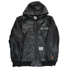 Clay Smith フード付きフェイクレザージャケット 2025年最新】クレイスミス ジャケット レザージャケットの人気アイテム