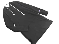Champion チャンピオン スウェット チュニック パーカー ワンピース sizeM/黒 ◇■ レディース