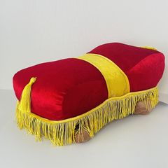 2人乗り人力車用 膝掛け毛布 140×100 暖かい2枚合わせ使用 赤レッド 