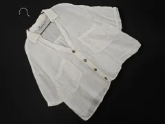 ZARA ザラ リネン100% ショート丈 シャツ sizeXS/白 ■◆ レディース