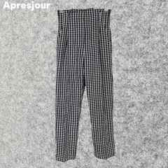 Apresjour ギンガムチェック ハイウエストパンツ Sサイズのサムネイル