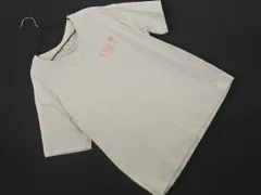 ROXY ロキシー ロゴ 刺繍 Tシャツ sizeS/グレー ■◆ レディース