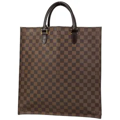 ルイ・ヴィトン Louis Vuitton サックプラ 通学鞄 ハンドバッグ トートバッグ ダミエ ブラウン N51140 レディース 【中古】