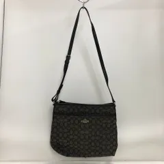 02w20582 コーチ COACH  シグネチャー ショルダーバッグ  ブラック  レディース  ショルダーバッグ  F58285  【中古品】
