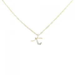 アガット ダイヤモンド ネックレス 0.03CT