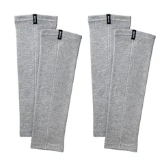 【新品】 [“着る岩盤浴”ＢＳファイン] レッグウォーマー（両足分2足組） 温かいけど暑くない あきらめていた足元の冷え・疲れに BSFINE BA0110 レディース メンズ 日本製 (FreeSize, グレー) 1