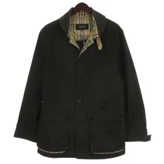 バーバリーブラックレーベル BURBERRY BLACK LABEL シングル ジャケット 裏ノバチェック ブラック L