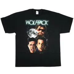 【XL】00s 新品 映画 The Hangover ハングオーバー Tシャツ WOLF PACK ウルフパック