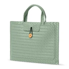 新品 [ZoRoll] パソコンケース 15インチ 15.6インチ 16インチ MacBook Air M4/M3/M2 2025-2023 / MacBook Pro M4/M3/M2/M1 Pro/Max 2024-2019対応 ノートパソコン 編み目調P