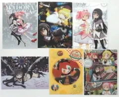 【中古】クリアファイル Cセット A4クリアファイル6枚セット 「劇場版 魔法少女まどか☆マギカ [新編]叛逆の物語」 2014年 セガ＆AGスクエア 遊んで+もらえるまどか☆マギカキャンペーン品