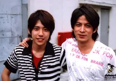 嵐/V6 05年 フィルムフェスタ 二宮和也/岡田准一 公式写真 *1枚