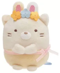 【中古】ぬいぐるみ ねこ てのりぬいぐるみ ふしぎなうさぎのおにわテーマ 「すみっコぐらし」