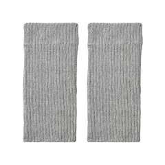 【新品】 [オカモト] はくらく 日本製 レッグウォーマー レディース 足首 綿 絹 冷え対策 しめつけない 二重編み 0