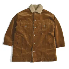 JOHNBULL ジョンブル コーデュロイ ボアジャケット ブルゾン シェルパ サイズF メンズ キャメル メンズ AH067SHK