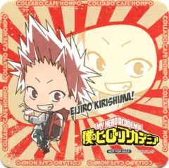 【中古】コースター(キャラクター) 切島鋭児郎 オリジナルコースター 「僕のヒーローアカデミア×COLLABO CAFE HONPO 第二弾」 デザート・ドリンク注文特典