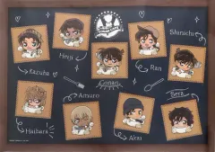 【中古】食器 集合(デフォルメ) 紙製ランチョンマット 「名探偵コナンカフェ」 来場者特典