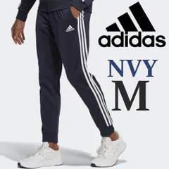 新品 アディダス ジャージ 下 M メンズ ロングパンツ 長ズボン 紺 ネイビー ジャージパンツ
