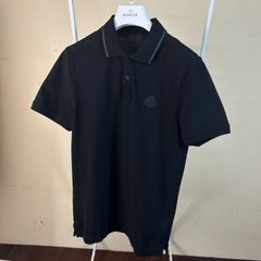STONE ISLAND 半袖 鹿の子 ポロシャツ 黒【新品未使用】 - メルカリ