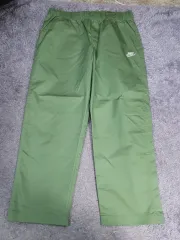 ナイキ ズボン クラブ ストレートフィット ウーブン パンツ グリーン カーキ XXL