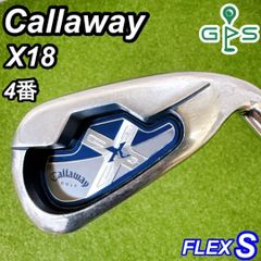 キャロウェイ X18 レフティ アイアン 3番 4番 2本 セット メンズ 左 キャロウェイ X18 レフティ アイアン 3番 4番 2本 セット メンズ 左