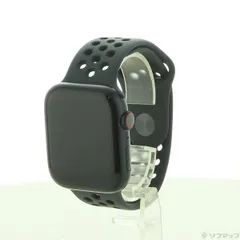 〔中古品〕 Apple Watch Series 7 Nike GPS + Cellular 45mm ミッドナイトアルミニウムケース アンスラサイト／ブラックNikeスポーツバンド【251】