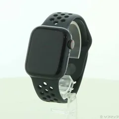 〔展示品〕 Apple Watch Series 7 Nike GPS + Cellular 41mm ミッドナイトアルミニウムケース アンスラサイト／ブラックNikeスポーツバンド【377】