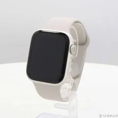 〔中古品〕 Apple Watch Series 9 GPS 45mm スターライトアルミニウムケース スターライトスポーツバンド【349】