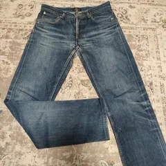 アーペーセー　A.P.C　APC　デニムパンツ　ジーパン　ジーンズ　JEANS　プチスタンダード　28　インディゴブルー　セルビッチ　セルヴィッチ　中古　古着