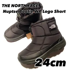 THE NORTH FACE Nuptse Bootie WP Logo Short KW TNFブラック×TNFホワイト NF52280 24cm
