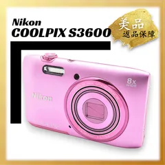 2025年最新】nikon coolpix s3600の人気アイテム - メルカリ