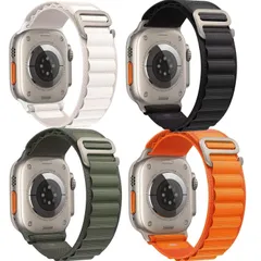 45mm 46mm 44mm 42mm 49mm 41mm 49mm 40mm 38mm アップルウォッチ バンド バンド ナイロンループ Apple Apple Watch Watch Series Ultra 柔らかい SE 伸縮性 11 通気性 10 9