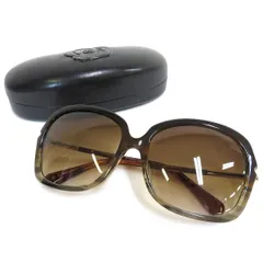 #ae ヴィクター&ロルフ Viktor & Rolf サングラス 59□17 71-0075 茶系 ケース付き 大ぶり 日本製 レディース [942216] k01のサムネイル