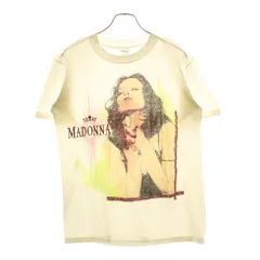 VINTAGE (ヴィンテージ) 80s MADONNA LIKE A PRAYER マドンナ 両面プリント 半袖Tシャツ カットソー ホワイト