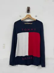 (XL) トミーヒルフィガー ビックロゴ ニット