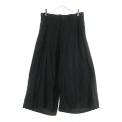 LIMI feu リミフゥ ワイドパンツ リミフゥ LIMI feu ワイドパンツ テーパード ツータック ウール 黒 S