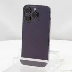 〔中古品〕 iPhone14 Pro 256GB ディープパープル NQ1E3J／A SIMフリー【276】