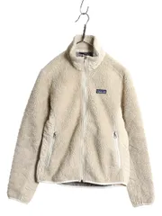 【お得なクーポン配布中!】 パタゴニア クラシック レトロX ジャケット レディース S 11年製 パイル フリース ボア フルジップ ハイネック 廃盤 ナチュラル アウトドア