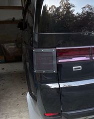 三菱 パジェロミニ h58a h56a テールランプガードプラス給油口カバー＋