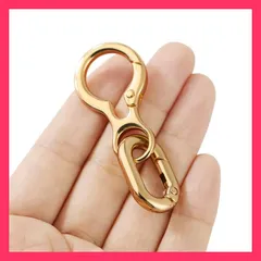 【スタッフおすすめ！】[TANJUN] バイク キーホルダー 自転車 キーリング 車 キーチェーン カラビナフック 軽量長持ち 取扱簡単 脱落紛失防止 シンプルでおしゃれなキークリップ メンズ レディース キーケース