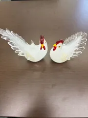 鳥 美しい 置物 赤黄緑 ガラス？ 楽天市場】オブジェ ガラス 鳥の通販