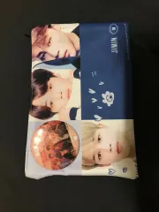 BTS（防弾少年団・バンタン）非公式グッズ ジミン（JIMIN・パクジミン）ポーチ + メンバー バッジ