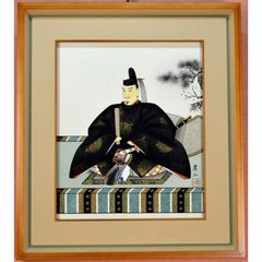 日本画 二井栄逸 勧進帳 弁慶 絹本 能画 - メルカリ