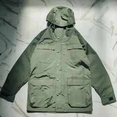 90s SIERRA DESIGNS 三本杉 USA製 マウンテンパーカー M sage/sage 64クロス ロクヨンクロス
