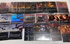 MTG 로드 오브 더 링 정리 판매 세트(연작 아트 3조+Foil 2장 포함) Mirkwood Bats × Fell Beast/Rosie × Shire/Lash × Grey Havens