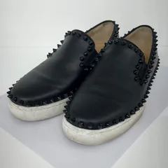 ★リユースのサカイ幸手店★ Christian Louboutin ルブタン スタッズスリッポン  サイズ34 1/2 管理1108-02