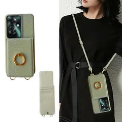 新品 for oppo reno 11a 用 ケース ショルダー おっぽ スマホ reno11 a オッポリノ11a 用 ストラップ 薄型 かわいい スマホケース 可愛い 携帯 斜めかけ 肩掛け 首掛け 紐付き 韓国 軽量 カード収納 おしゃれ 2way (ピ