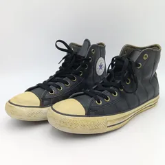 Converse コンバース スプリット HI ブラック 1B633 ハイカットスニーカー 縦ステッチ ブラック 黒 26.5cm メンズ A-1-3